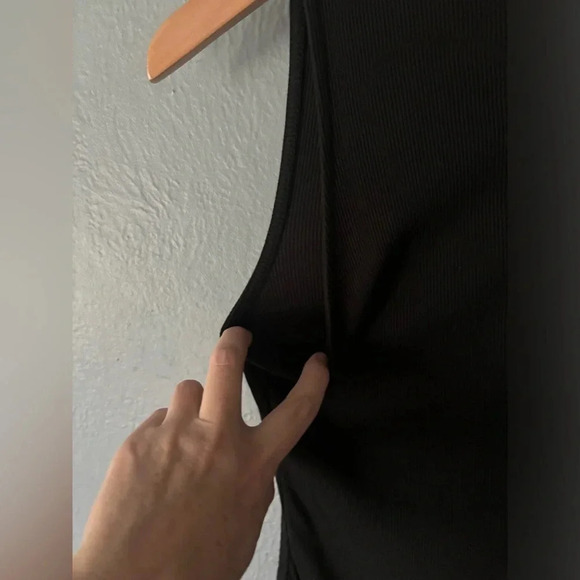 BP | stretch | ribbed | black | bodysuit | M - Picture 10 of 12